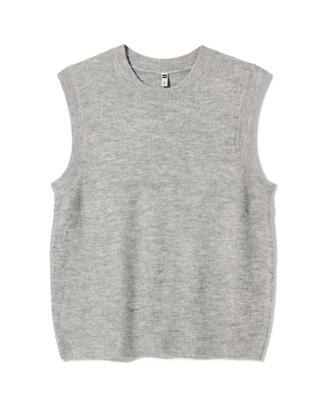 HEMA Damesspencer Rolly Rib Lichtgrijs (lichtgrijs)