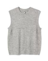 HEMA Damesspencer Rolly Rib Lichtgrijs (lichtgrijs)