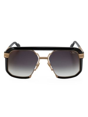 Cazal lunettes de soleil à monture pilote - Noir