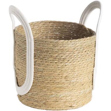 Mand Lily - off-white - 25xØ28 cm - Leen Bakker
