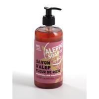 Aleppo Soap Co Rooszeep met pomp 500 Milliliter