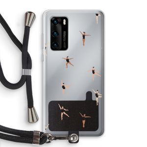 Dancing #1: Huawei P40 Transparant Hoesje met koord