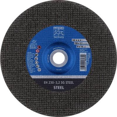 PFERD TOOLS EH 230-3,2 SG STEEL 61324222 Doorslijpschijf gebogen 230 mm 25 stuk(s) Staal