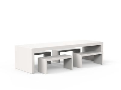 ADEZZ SOLID Tafel 300x100x76cm. op=op