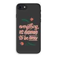 Optimistic flower girl: iPhone SE 2020 Biologisch afbreekbaar hoesje