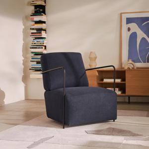 Kave Home Fauteuil Gamer Stof - Donkerblauw