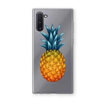 Grote ananas: Samsung Galaxy Note 10 Transparant Hoesje