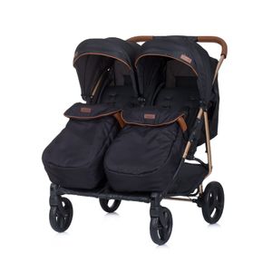 Duo Kinderwagen 0+ new borns Chipolino Passo doble zwart