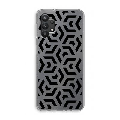 Crazy pattern: Samsung Galaxy A32 5G Transparant Hoesje