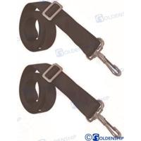 Accesorios para toldos GS72280 - CINCHA DE AJUSTE NEGRA (PACK 2