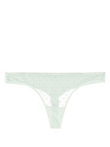 Marlies Dekkers string Lucky Clover Butterfly - Vert