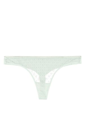 Marlies Dekkers string Lucky Clover Butterfly - Vert Marlies Dekkers string Lucky Clover Butterfly - Vert