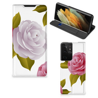 Samsung Galaxy S21 Ultra Smart Cover Roses