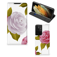 Samsung Galaxy S21 Ultra Smart Cover Roses - thumbnail