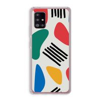 Illustratieve pop 1: Samsung Galaxy A51 5G Transparant Hoesje