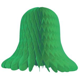 Kerstklokken lampionnen - groen - 30 x 30 cm - Kerstversiering - Papier