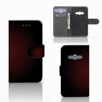 Samsung Galaxy Xcover 3 | Xcover 3 VE | Telefoon Hoesje | Geruit Rood