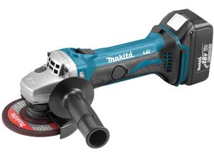 Makita DGA452RFJ Accu haakse slijper | 18v 3Ah Li-ion - DGA452RFJ