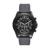 Horlogeband Armani Exchange AX2609 Silicoon Grijs 22mm