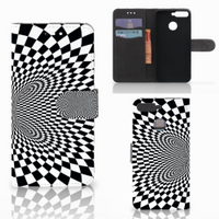 Huawei Y6 2018 Bookcase Illusie - thumbnail