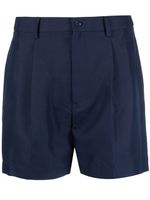 Ralph Lauren Collection short à coupe évasée - Bleu - thumbnail