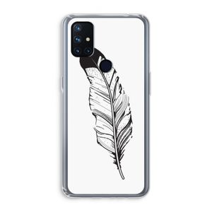 Pluim: OnePlus Nord N10 5G Transparant Hoesje