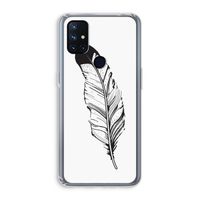 Pluim: OnePlus Nord N10 5G Transparant Hoesje