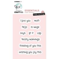 Creative Craftlab • essentials clear stamp frosty mornings