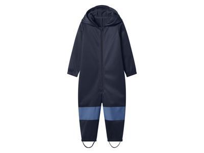 lupilu Kinder softshell regenpak (Donkerblauw/blauw, 86/92)