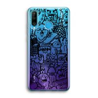 Vexx Black Mixtape: Huawei P30 Lite Transparant Hoesje