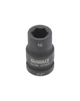 DeWalt Accessoires Impact dop 12mm 1/2" (Kort - 38mm) - DT7530-QZ