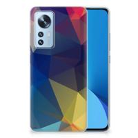 Xiaomi 12 | 12X | TPU Hoesje | Polygon Dark Xiaomi 12 | 12X | TPU Hoesje | Polygon Dark