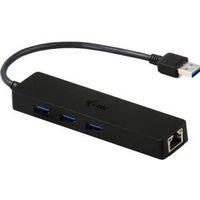 I-tec U3GL3SLIM USB 3.0 (3.1 Gen 1) Type-A Zwart hub & concentrator