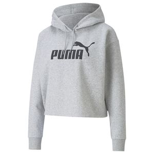 Puma Essentials korte hoodie met logo voor dames