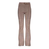 Frankie & Liberty Meisjes broek - Fleur - Geruit zwart / canvas