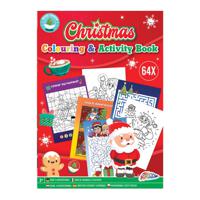 Grafix Kerst Kleuren Activiteitenboek A4 - thumbnail