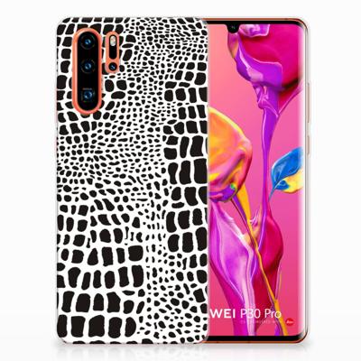 Huawei P30 Pro | TPU Hoesje | Slangenprint