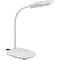 Trion Bolina LED Bureaulamp 3W - Dimbaar - Warm Wit 3000K - Glans Wit