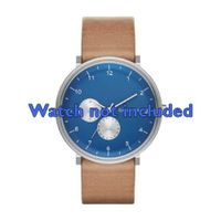 Horlogeband Skagen SKW6167 Leder Bruin 20mm - thumbnail