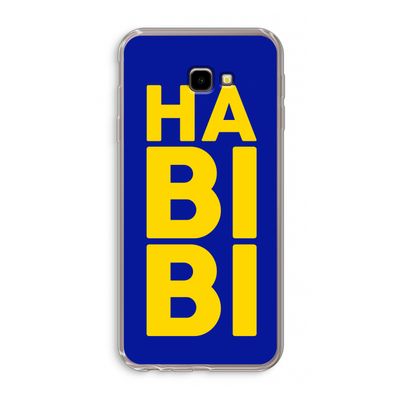 Habibi Blue: Samsung Galaxy J4 Plus Transparant Hoesje