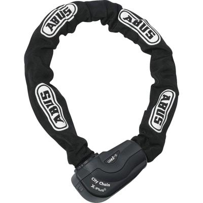 Abus granit city chain x-plus 1060/85 - art3, 10mm dik, zwart - 85cm - fietsslot