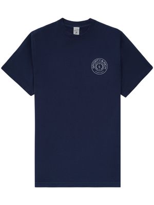 Sporty & Rich t-shirt Connecticut Crest - Bleu