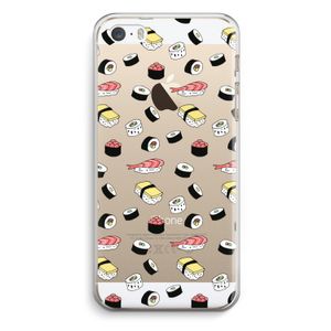 Sushi time: iPhone 5 / 5S / SE Transparant Hoesje