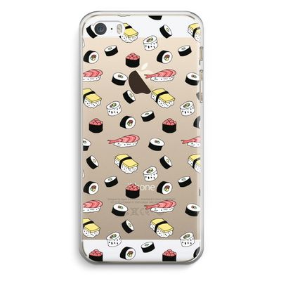 Sushi time: iPhone 5 / 5S / SE Transparant Hoesje