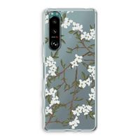 Blossoming spring: Sony Xperia 5 III Transparant Hoesje