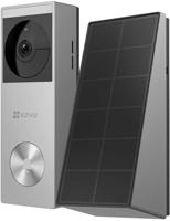 EZVIZ HP3 PRO slimme videodeurbel - zilverkleurig, inclusief zonnepaneel