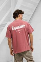 Equalité Mirage Oversized T-Shirt Heren Rood - Maat XL - Kleur: Rood | Soccerfanshop
