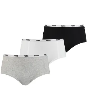 3-Pack dames mini Boxershorts - Katoen dames ondergoed - Vrouwen hipster