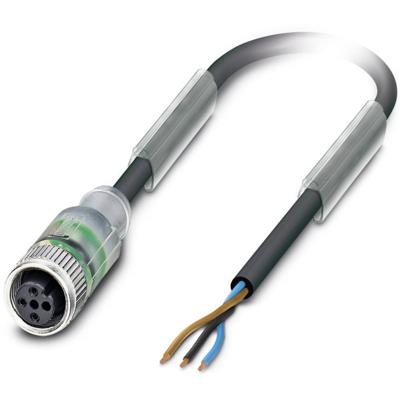 Phoenix Contact 1694787 Sensor/actuator connector, geassembleerd M12 Aantal polen (sensoren): 3 Bus, recht 5.00 m 1 stuk(s)