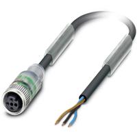 Phoenix Contact 1694787 Sensor/actuator connector, geassembleerd M12 Aantal polen (sensoren): 3 Bus, recht 5.00 m 1 stuk(s)